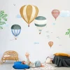 Mimi'lou Stickers géants Montgolfière aquarelle