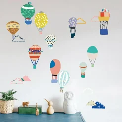 Discount Stickers Just a touch Montgolfières Stickers Muraux