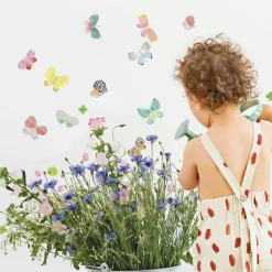 Mimi'lou Stickers Just a touch Papillons (26 x 19 cm)