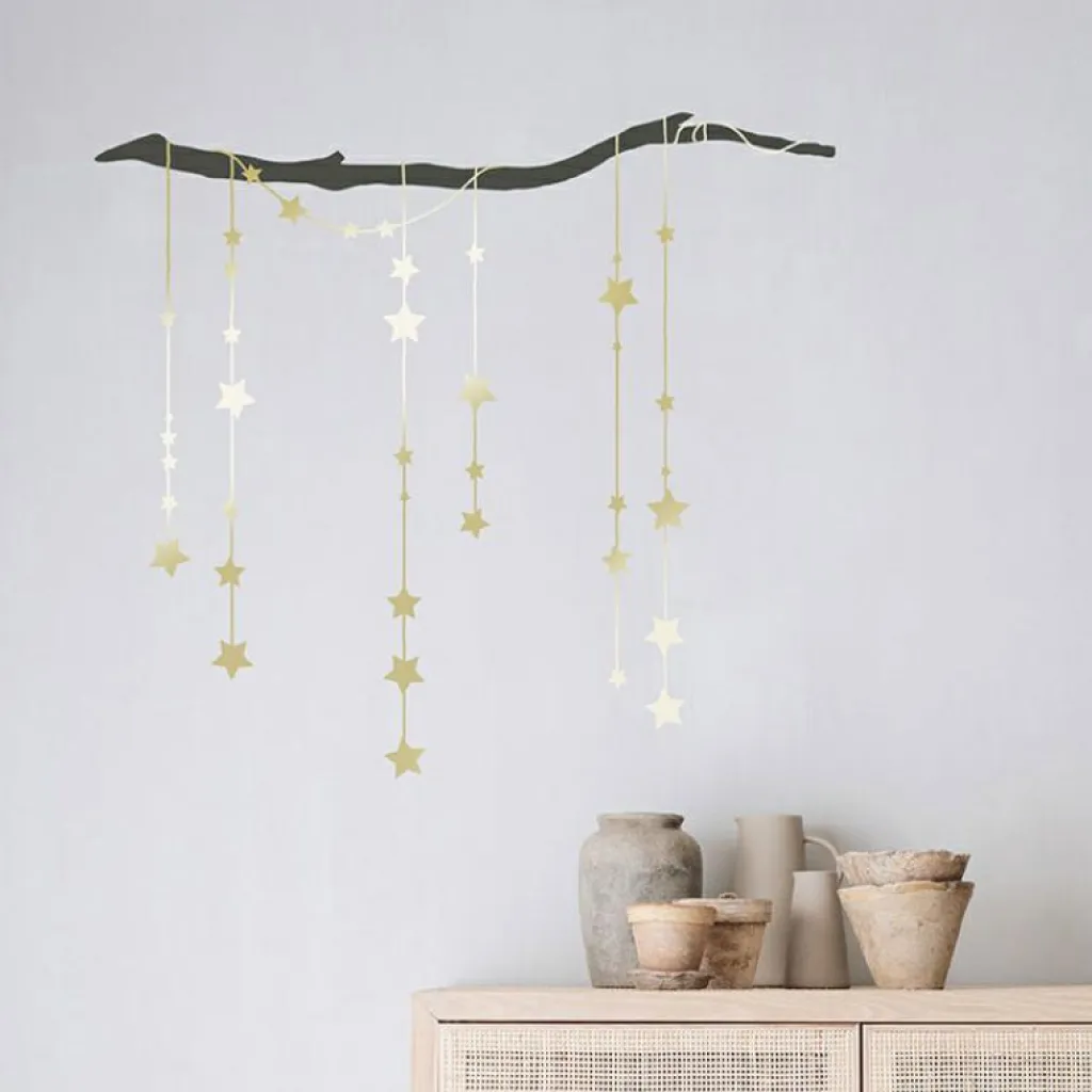 Mimi'lou Stickers maison pluie d'étoiles