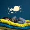 Online Stickers phosphorescent Montgolfière baleine Stickers Muraux