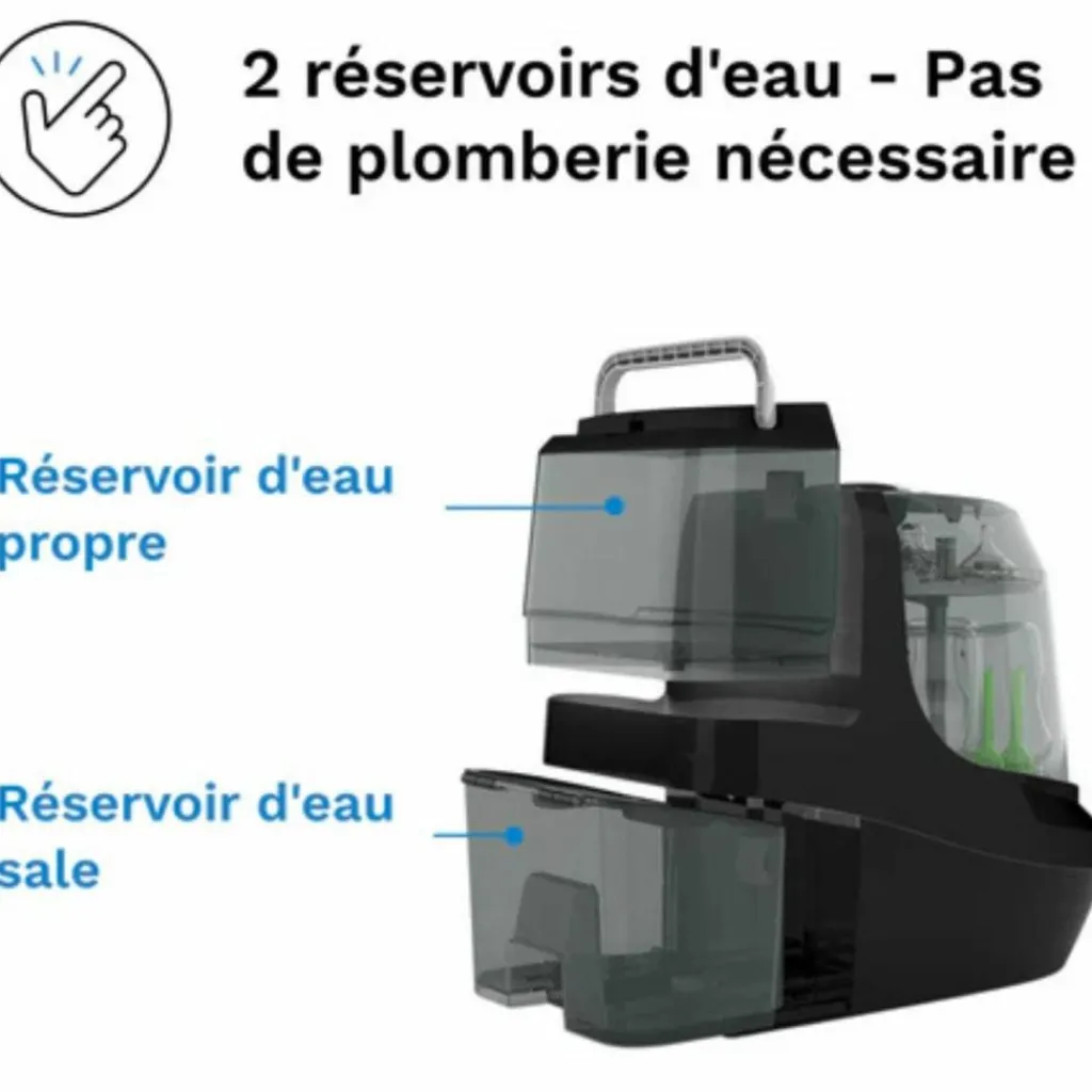 Sale Stérilisateur et sécheur Bottle Washer Pro noir Stérilisateur