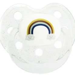 Le Biberon Français Sucette bébé physiologique Rainbow Arc-en-ciel (6 mois et +)