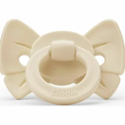 Elodie Details Sucette Binky Bow Oat White (3 mois et +)