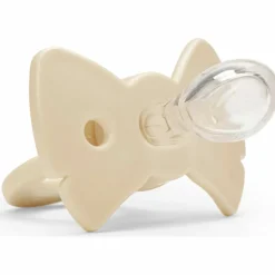 Elodie Details Sucette Binky Bow Oat White (3 mois et +)