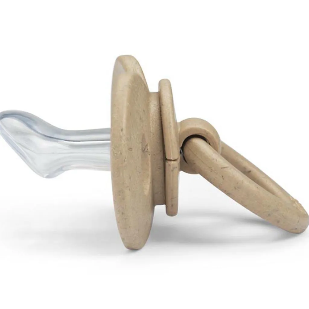 Outlet Sucette en bambou orthodontique Pure Khaki (0-6 mois) Sucette Nouveau-Né (0-6 Mois)