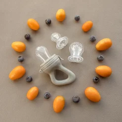 Zakuw Sucette grignoteuse Averse avec 4 embouts