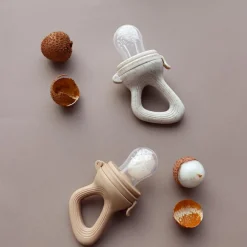 Zakuw Sucette grignoteuse Averse avec 4 embouts