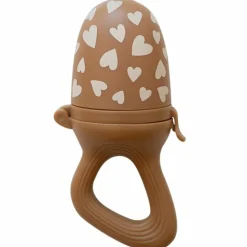 Zakuw Sucette grignoteuse et 4 embouts Fall In Love camel