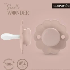 Suavinex Sucette réversible SXPRO 6-18 mois Wonder Pale Mauve