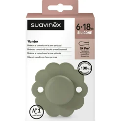 Discount Sucette réversible SXPRO 6-18 mois Wonder Hedge Green Sucette Bébé (6-12 Mois)