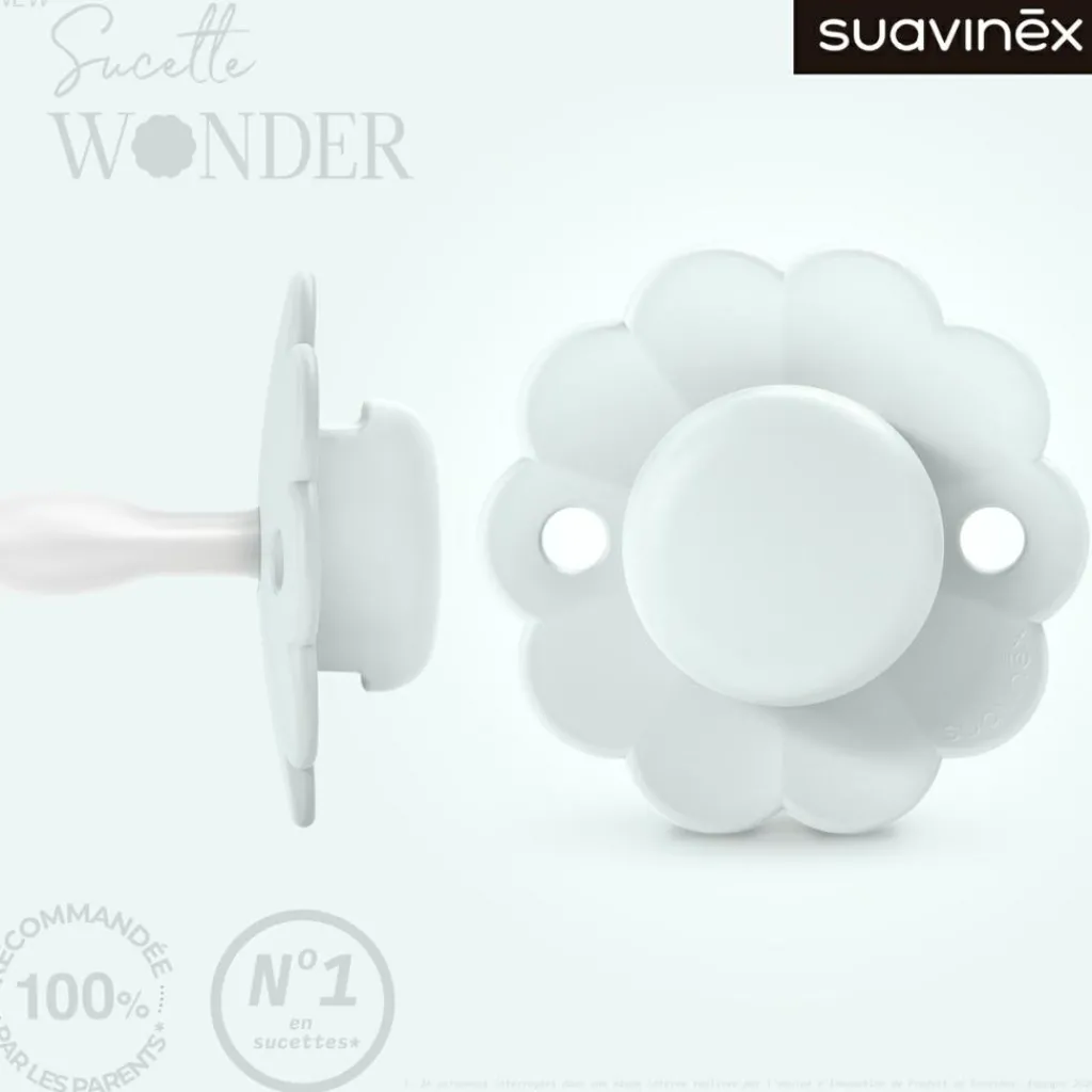 Outlet Sucette réversible SXPRO 0-6mois Wonder Illusion Blue Sucette Nouveau-Né (0-6 Mois)