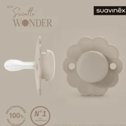 Suavinex Sucette réversible SXPRO 0-6mois Wonder Gray Cloud