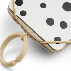 Hot Support avec cartes de motifs contrastés Deer friends Sable Livre Bébé En Tissu