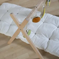 Childhome Support de couffin évolutif 2 en 1 en bois naturel