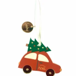 Baubels Suspension Voiture Noël Gourmand (personnalisable)