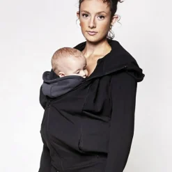 Clearance Sweat du parent pour porté bébé noir (taille S) Vêtements Et Accessoires De Portage