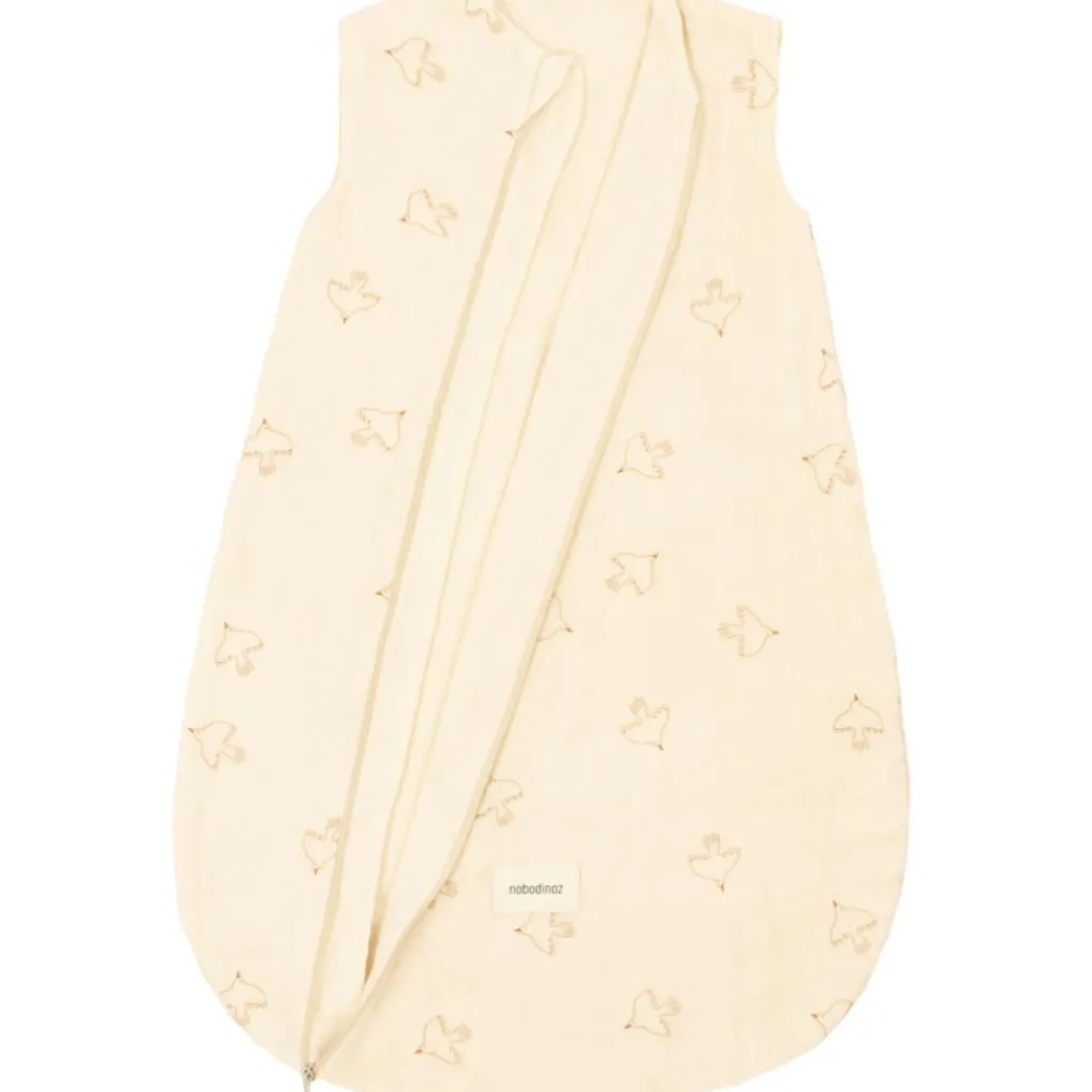 Nobodinoz Sweety gigoteuse d'été brown hoshi birds (0-6 mois)