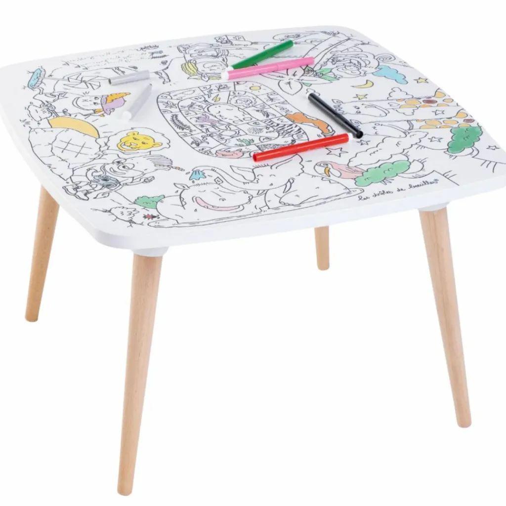 New Table à colorier Coloritable modèle Savane Dessin Et Peinture