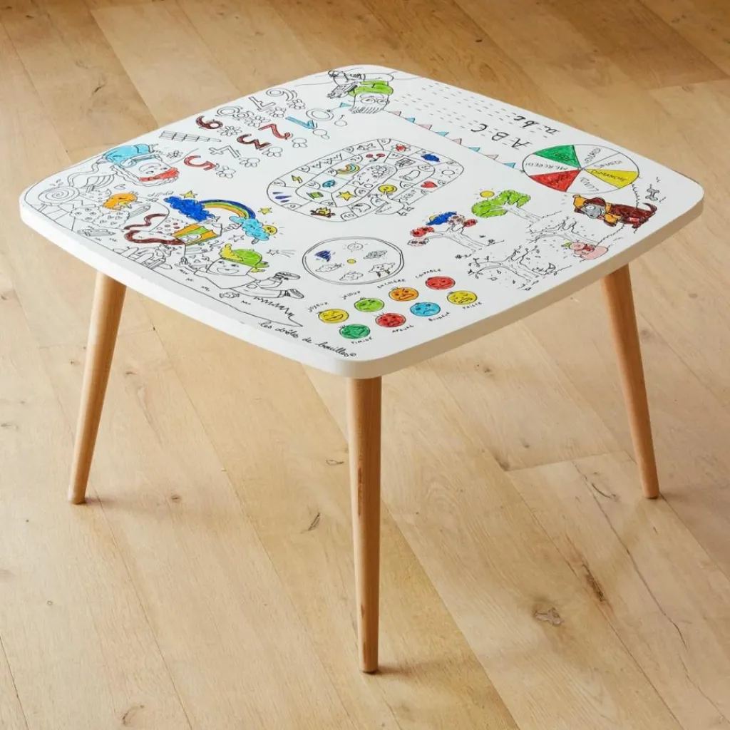 Outlet Table à colorier Coloritable modèle Artiste Dessin Et Peinture