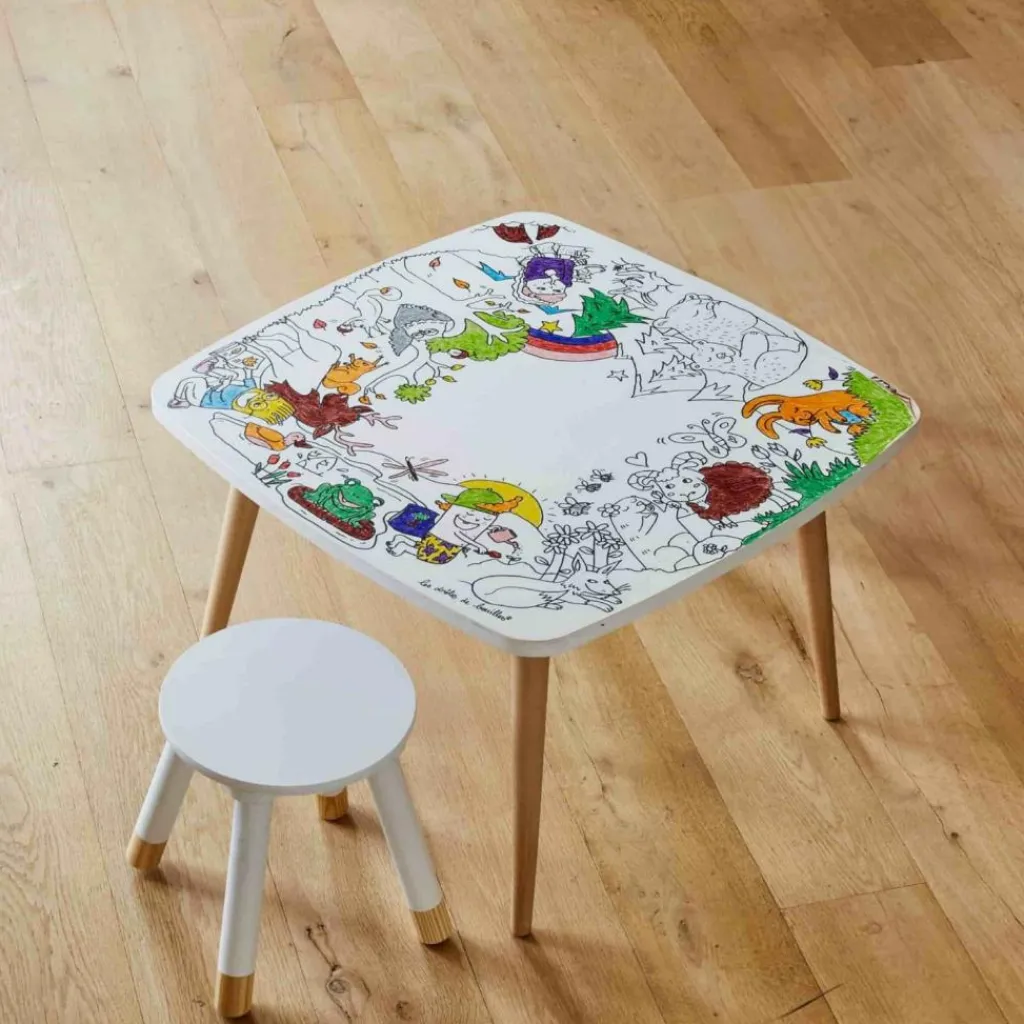 Discount Table à colorier Coloritable modèle La Forêt Dessin Et Peinture