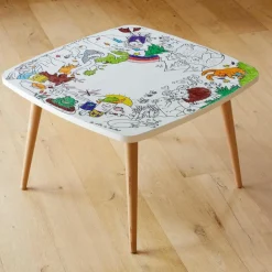 Discount Table à colorier Coloritable modèle La Forêt Dessin Et Peinture