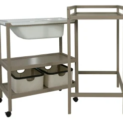 Discount Table à langer avec baignoire Basic Stone Table À Langer