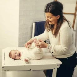 Geuther Table à langer Clarissa bois blanc