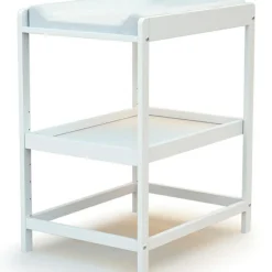 Outlet Table à langer en bois de hêtre Confort blanc Table À Langer