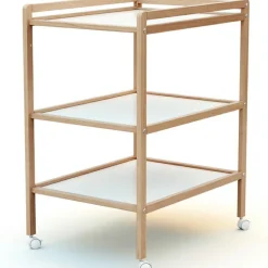 AT4 Table à langer en bois de hêtre verni Essentiel