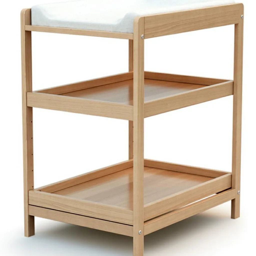 Hot Table à langer en bois de hêtre Confort Table À Langer