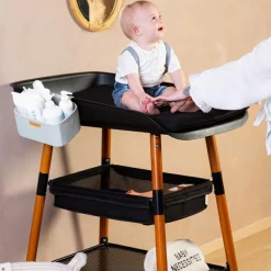 Sale Table à langer Evolux noire Table À Langer