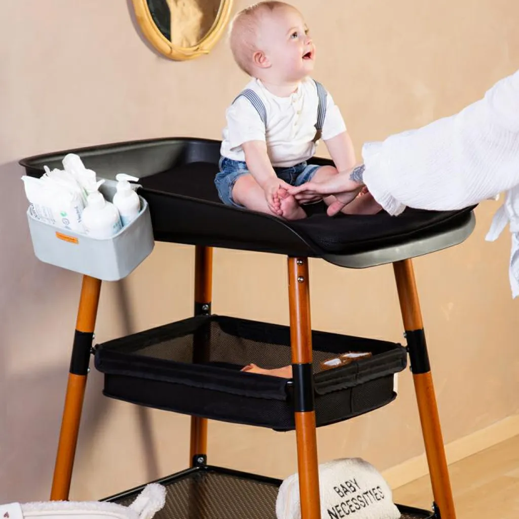 Sale Table à langer Evolux noire Table À Langer