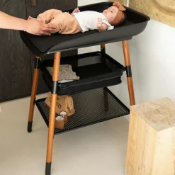 Sale Table à langer Evolux noire Table À Langer