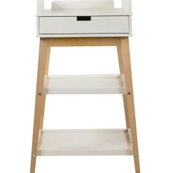 New Table à langer Hip avec tiroir Argile-Naturel Table À Langer