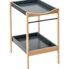Combelle Table à langer Margot en bois hybride anthracite