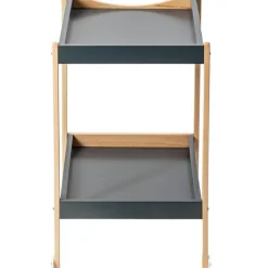 Combelle Table à langer Margot en bois hybride anthracite