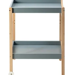 Online Table à langer Margot en bois hybride bleu gris Table À Langer