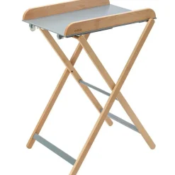 Clearance Table à langer pliante Jade bois massif hybride bleu gris Table À Langer