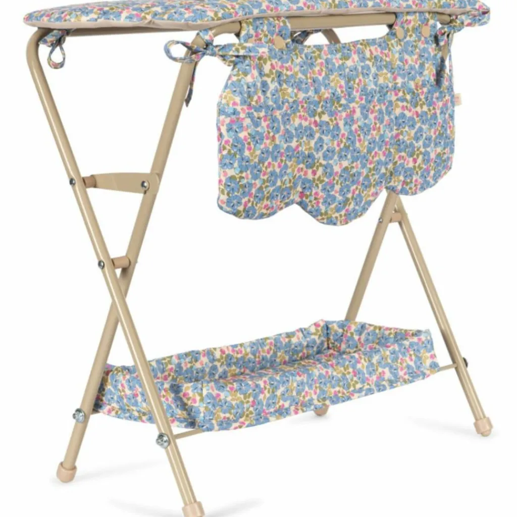 Konges Slojd Table à langer pour poupée Fleur Rosier