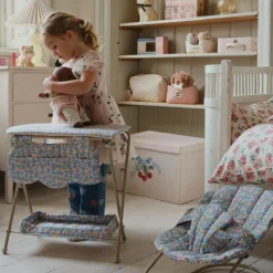 Konges Slojd Table à langer pour poupée Fleur Rosier