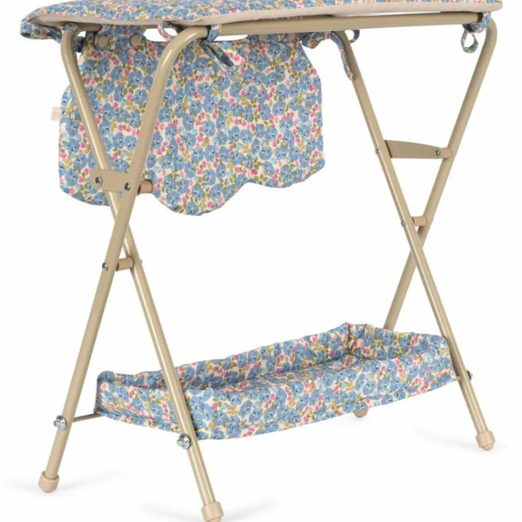 Konges Slojd Table à langer pour poupée Fleur Rosier