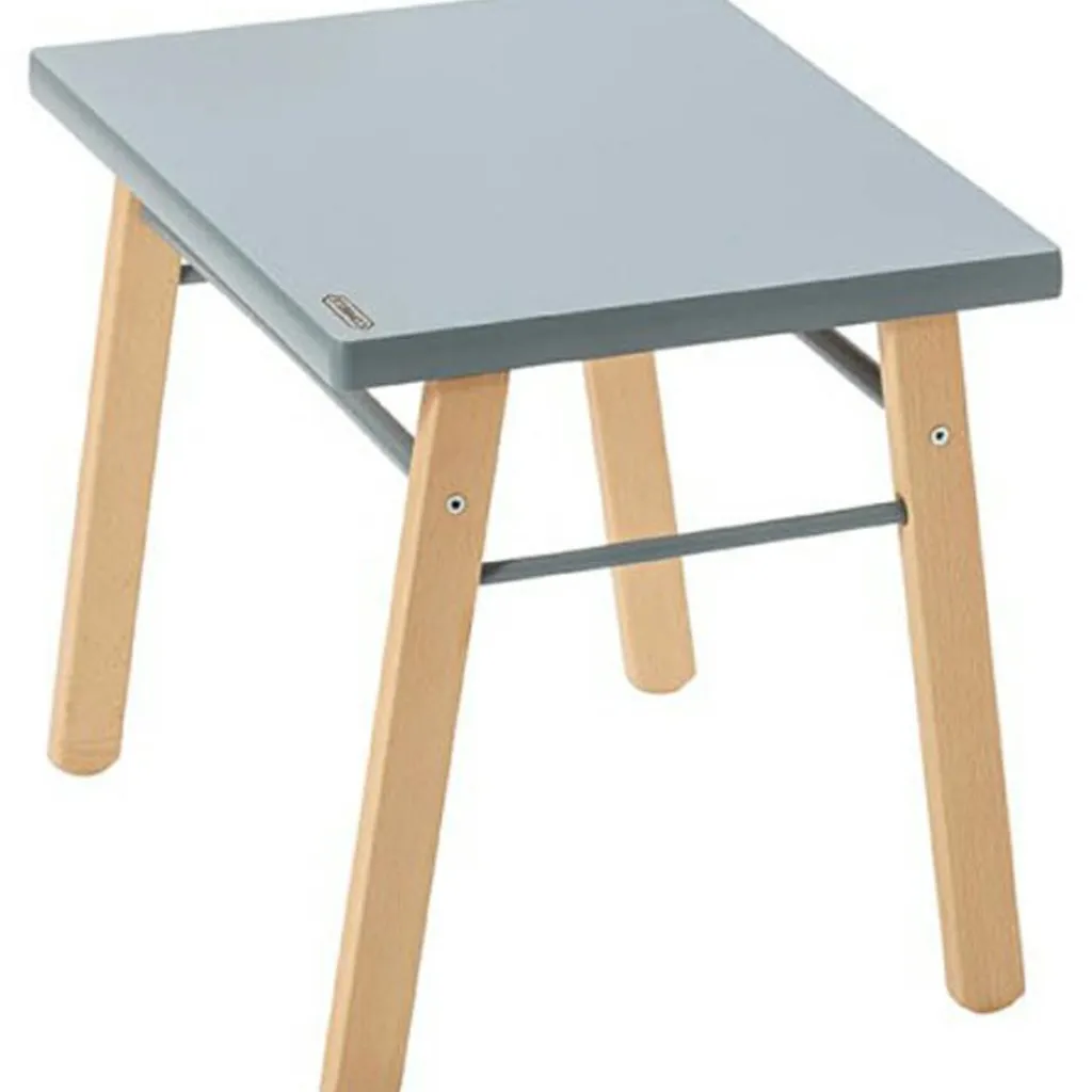 Online Table d'enfant en bois Gabriel hybride bleu gris (50 x 40 cm) Table