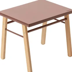 Combelle Table d'enfant en bois Gabriel hybride vieux rose (50 x 40 cm)