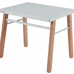 Combelle Table enfant en bois Gabriel hybride laquée blanc