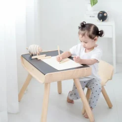 Plan Toys Table et chaise en bois