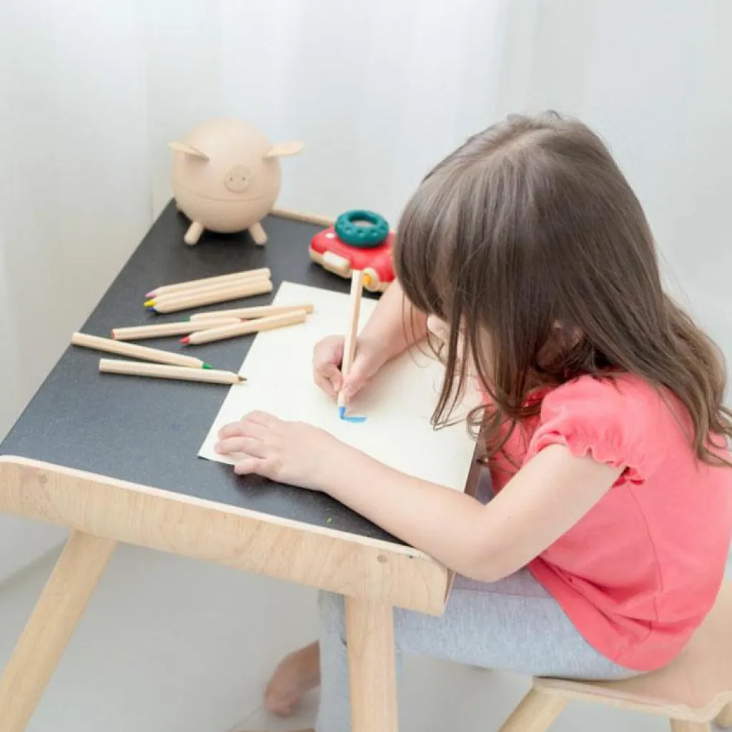 Plan Toys Table et chaise en bois