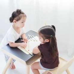 Plan Toys Table et chaise en bois