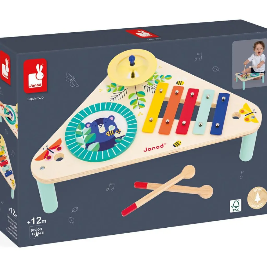 Janod Table musicale Gioia