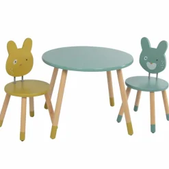 Moulin Roty Table Trois petits lapins